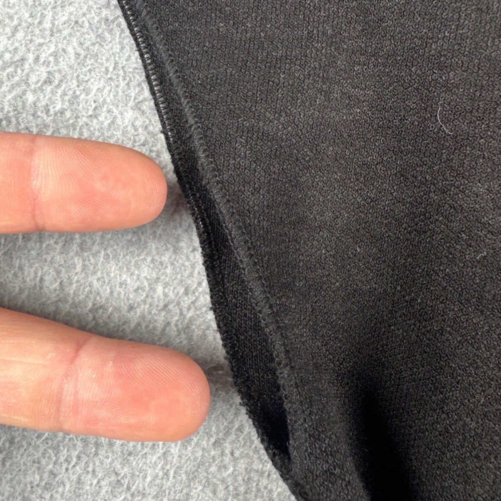 Zara Dress Womens Medium Bodycon Black Mock Neck Cap Sleeve Knit Stretch - Picture 6 of 7